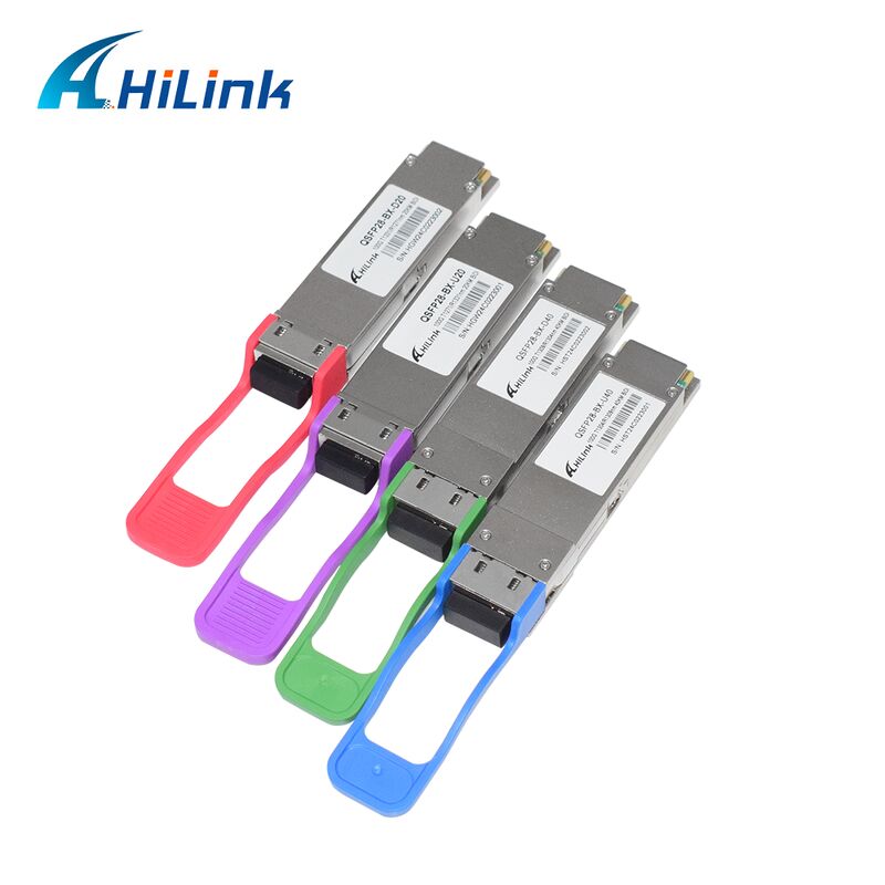 Hilink QSFP28-BX-UD40 100G BiDi Transceiver ottico con distanza di 40 km per applicazioni di data center