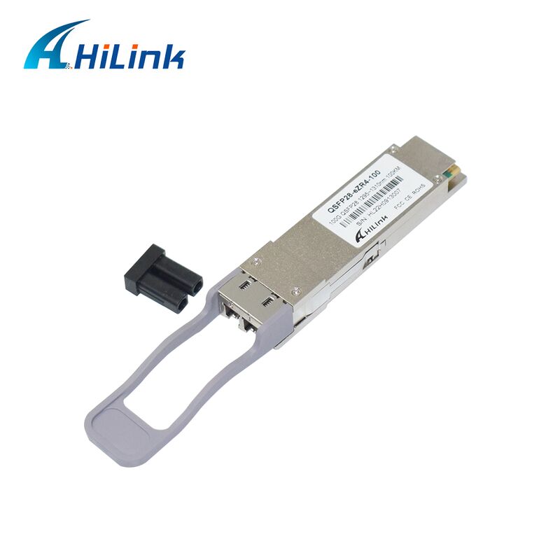 Modulo Transceiver Ottico Hilink 100G QSFP28 con Distanza 100km, Velocità Dati 100G e Conformità ZR4+
