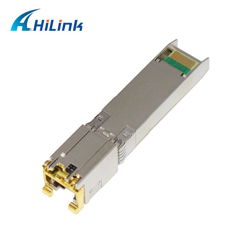 Hilink 10G Data Rate SFP+ Transceiver con distanza 30M/80M e modulo in rame 10GBASE-T conforme alla RoHS