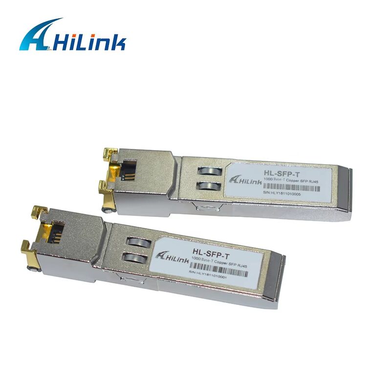 Trasmettitore SFP in rame Hilink HL-SFP-T 1000BASE-T e 10/100/1000BASE-T con connettore RJ-45