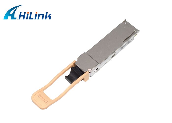 200G QSFP56 SR4 Optical Transceiver with 100m Distance and Single MPO12 Connector for High-Speed Data Transmission
