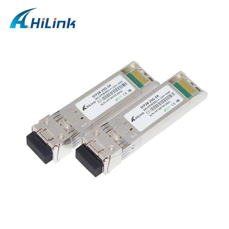 HL-SFP28-25G-SR Transceiver SFP28 25G SR Dual LC con velocità dati 25 Gbps, distanza 100 m e lunghezza d'onda 850 nm