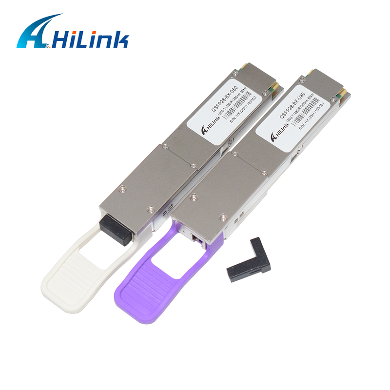 Hilink QSFP28-BX 100Gb/s 80Km Modulo di trasmettitore ottico BIDI per trasmissione dati ad alta velocità