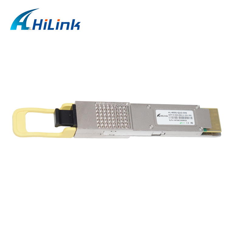 Modulo ottico Hilink compatibile 400G QSFP-DD SR4 con connettore MPO-12 per trasmissione a 100 m