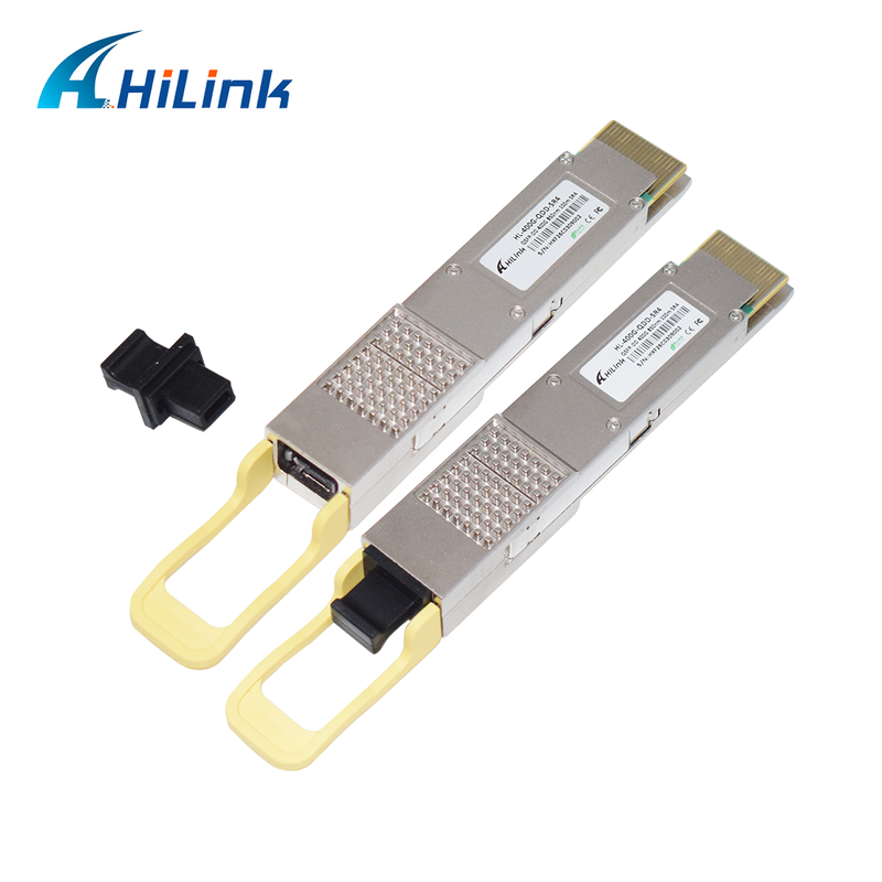 Modulo ottico Hilink compatibile 400G QSFP-DD SR4 con connettore MPO-12 per trasmissione a 100 m