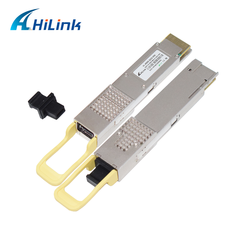 Modulo ottico Hilink compatibile 400G QSFP-DD SR4 con connettore MPO-12 per trasmissione a 100 m