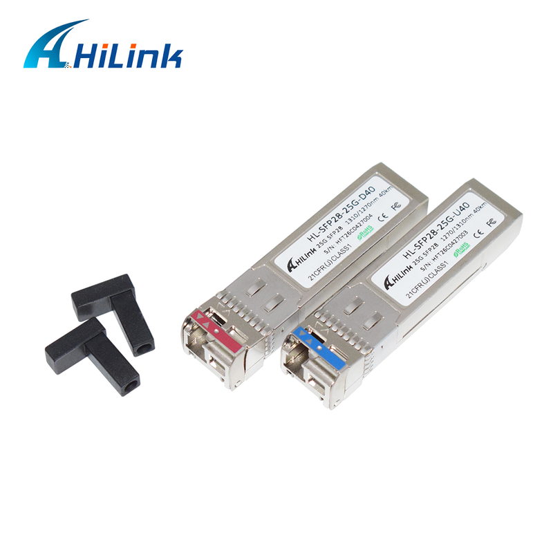 25GBASE SFP28 25G BIDI 10KM 1270/1330nm DML+PIN LC ricetrasmettitore modulo ottico DOM