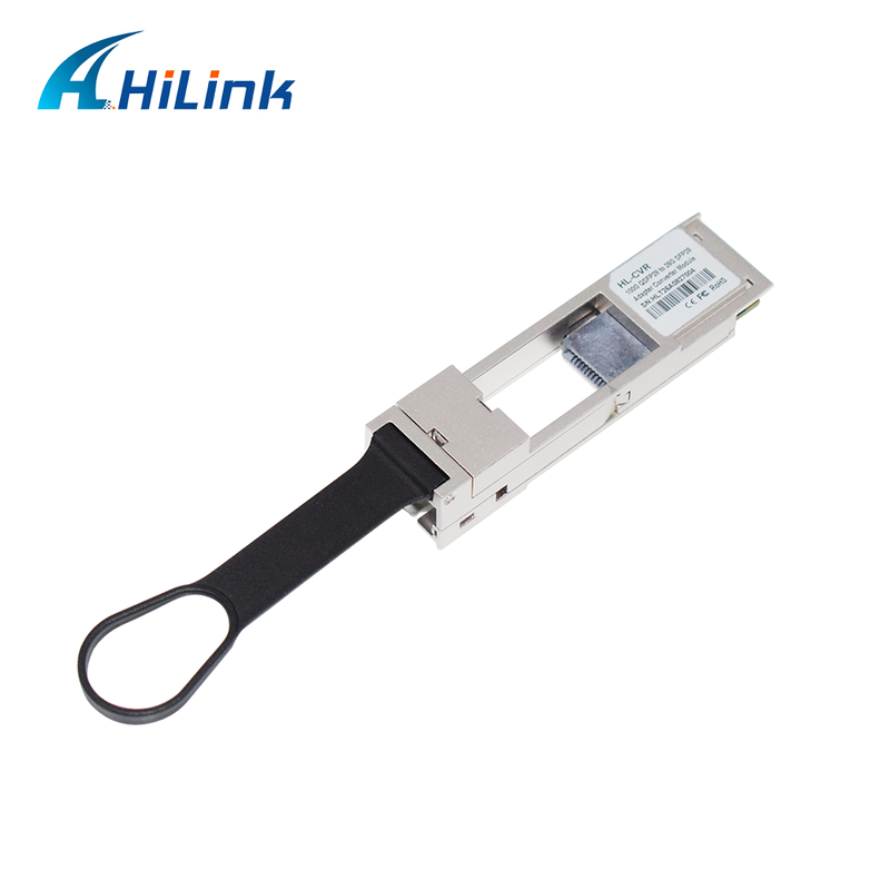 QSA28 Adapter 100G QSFP28 Port to 25G SFP28 Slot Converter con progettazione in collegamento a caldo e monitoraggio EEPROM DDMI integrato