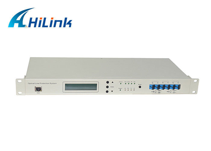 Linea ottica bassa telaio diretto LC/UPC di Wdm OLP di fibra ottica di perdita di inserzione del sistema di protezione