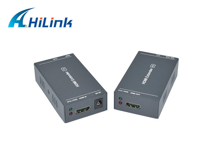 Cavo CAT6 del segnale RJ45 del convertitore 1920*1080 3D di media della fibra del riempitivo di HDMI UTP singolo