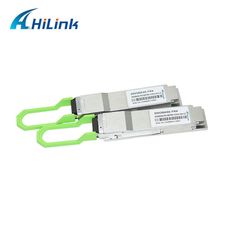 Modulo 2km 1310nm CWDM4 DOM Duplex LC SMF del ricetrasmettitore di Hilink 200G QSFP56 FR4 QSFP