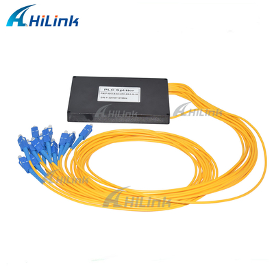 gli ABS ottici del separatore dello SpA del singolo modo 1X12 inscatolano i connettori del cavo SC/UPC di 3mm