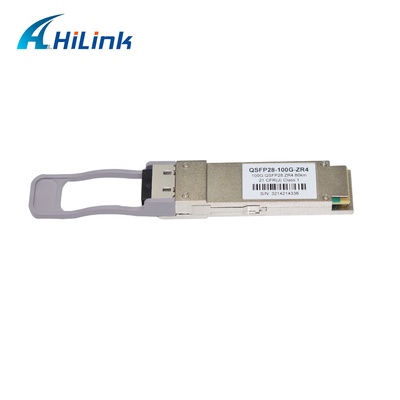 DOM ottici del modulo QSFP28 100G ZR4 del ricetrasmettitore di LC QSFP Gbic del duplex di 80km 1310nm SMF