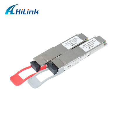 Modo DDM BiDi QSFP28 fibra semplice del ricetrasmettitore 1280/1310nm 4WDM 20KM di LC singolo della singola