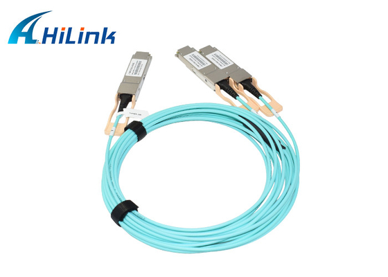 Cavo attivo ottico 200G QSFP56 di QSFP AOC 2 al cavo di Ethernet di X QSFP28 AOC