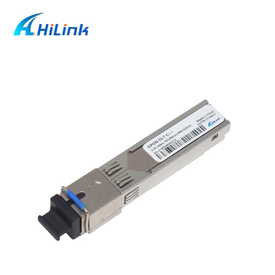 Modulo 2.5G 20km TX 1490nm 2.488Gbps RX 1310nm 1.244Gbps SFP BIDI SC/UPC di GPON OLT C++ SFP