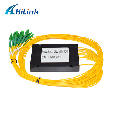 gli ABS ottici del separatore dello SpA del singolo modo 1X16 inscatolano il cavo LC di 3mm/connettori dell'APC