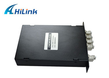 1470 - 1530 Manica del modulo 4 della scatola CWDM Mux Demux di nanometro LGX con il connettore APC/di LC
