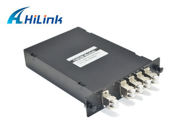 1x4 CH CWDM Mux ottico compatto di isolamento fibra duplex/singola di Demux alto progettato
