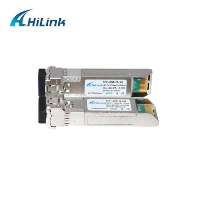 10GBASE BIDI 1490/1550nm SFP+ 10G Ethernet Trasmettitore ottico a fibra singola SFP+ BIDI 10G 80KM