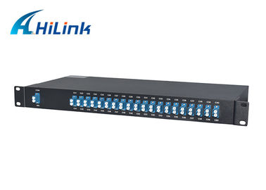 il modulo MUX DEMUX di 40CH AAWG DWDM sceglie il connettore di lunghezza C21-C60 LC/UPC della fibra 0.7m