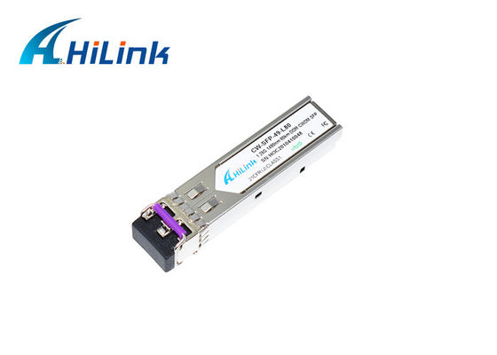Modulo a fibra ottica 1.25g 1270-1610nm RoHS di Ethernet di SFP del modulo di CWDM SFP compiacente