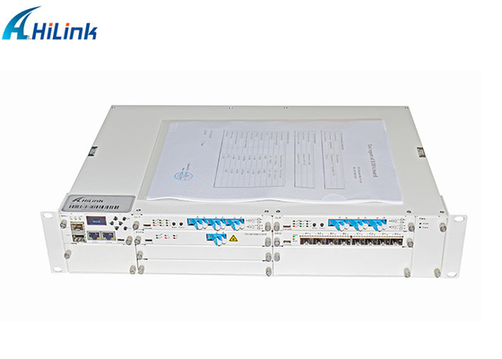 L'erbio di ATC 100G ha verniciato il supporto di scaffale dell'amplificatore 2u della fibra 40CH DWDM