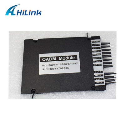 Modulo ottico DWDM OADM della fibra doppia 1CH con l'interfaccia di SC/APC